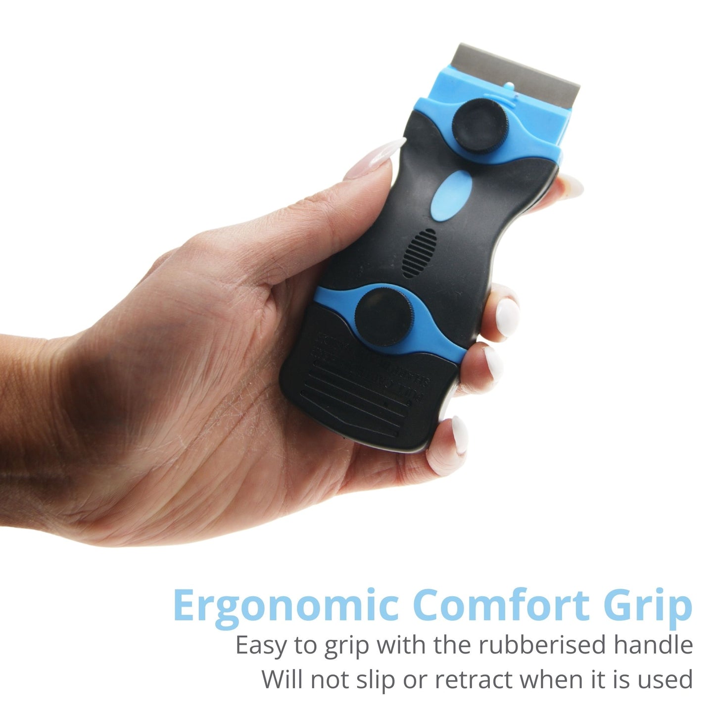 Ex-Pro Ceramic Hob Scraper / Universal Scraper Double Sided with 10 Blades