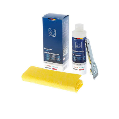 Bosch Stove Cleaner Kit with Scraper for Ceramic Hob 250ml