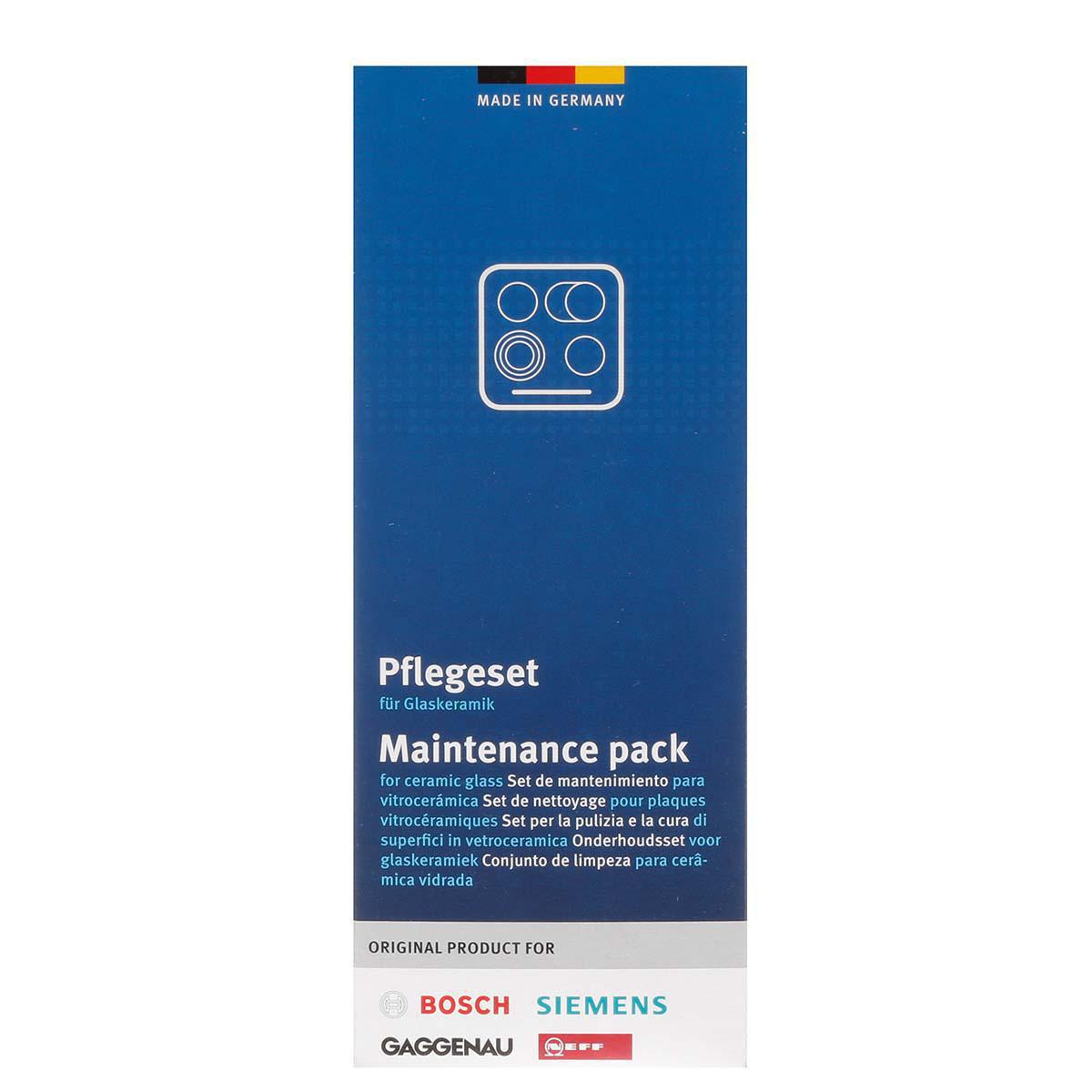 Bosch Stove Cleaner Kit with Scraper for Ceramic Hob 250ml