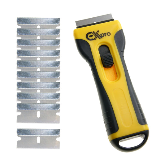 Ex-Pro Ceramic Hob Scraper Cleaning Tool with 15 Blades