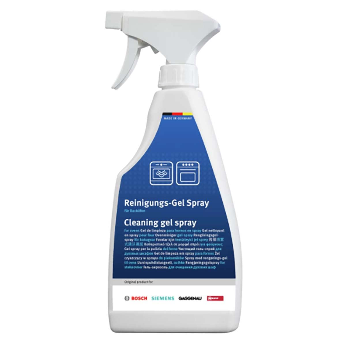 Bosch Universal Cleaning Gel Spray for Ovens 500ml