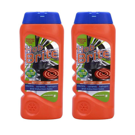 Hob Brite Original Ceramic, Electric, Halogen and Induction Hob Cream Cleaner [300ml, Pack of 2]